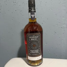Leopold Brothers 8 Year Straight Bourbon Whiskey Finished in Three Chamber Rye Whiskey Barrels
