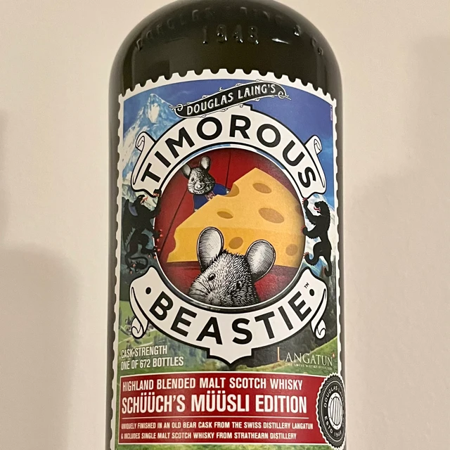 Timorous Beastie Schüüch's Müüsli Edition (Langatun Old Bear Cask)
