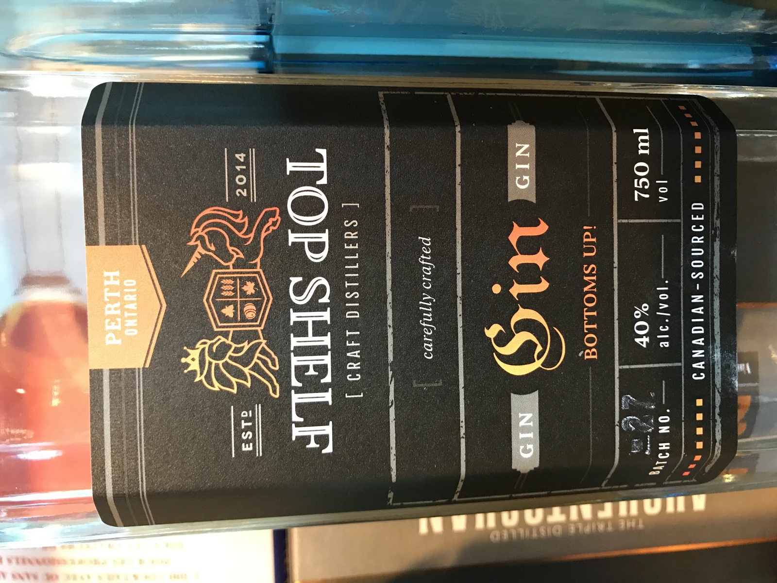 Top Shelf Canadian Gin