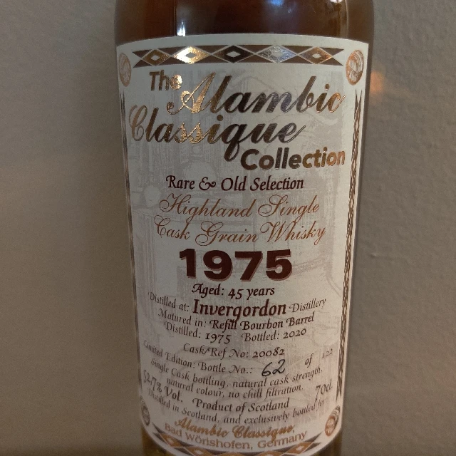 Invergordon 45 (1975) (The Alambic Classique)