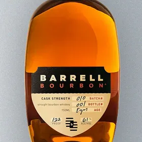 Barrell Bourbon Batch 010