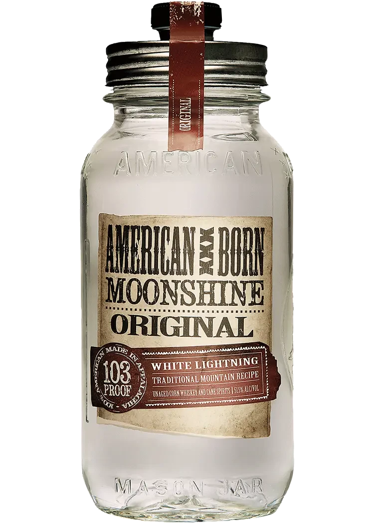 American Born Moonshine Original "White Lightning"