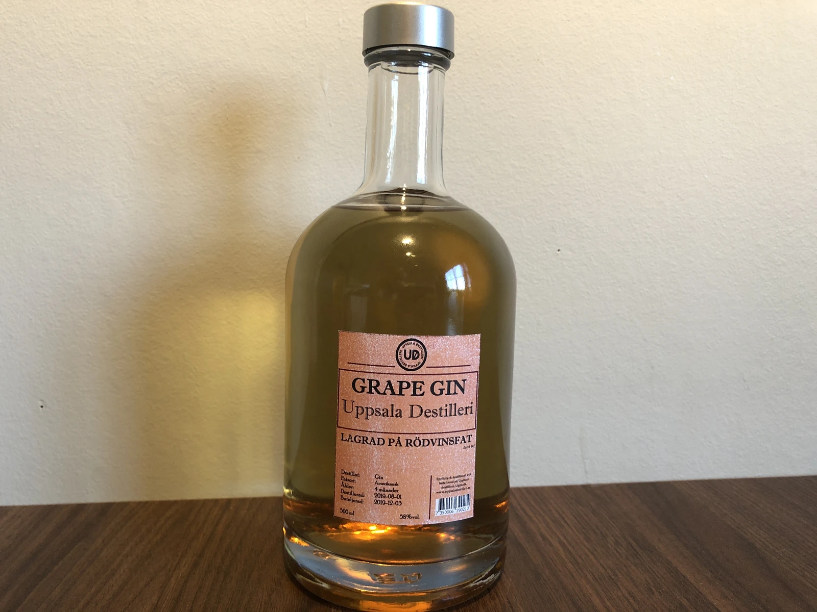 Uppsala Destilleri Grape Gin