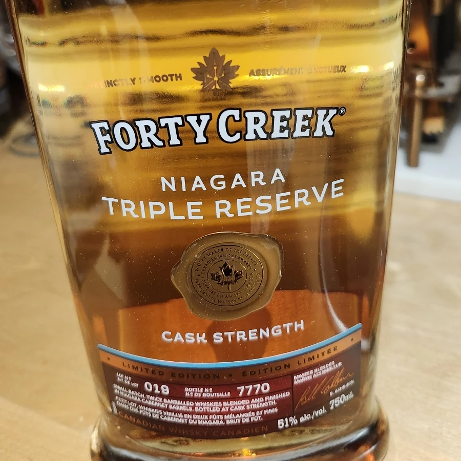 Forty Creek Niagara Triple Reserve
