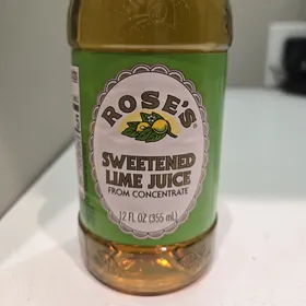 rose's sweetened lime juice