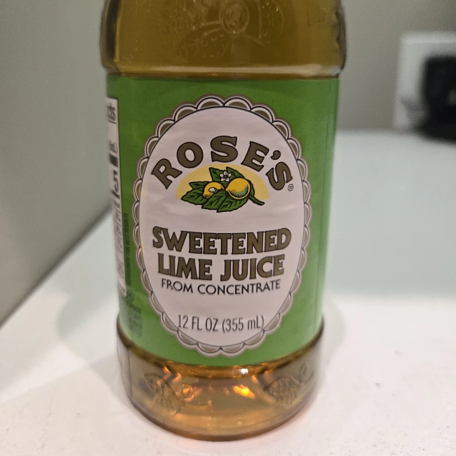 rose's sweetened lime juice