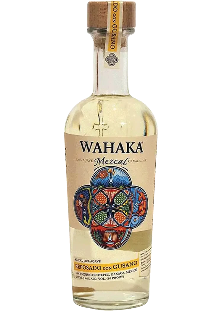Wahaka Mezcal Reposado con Gusano