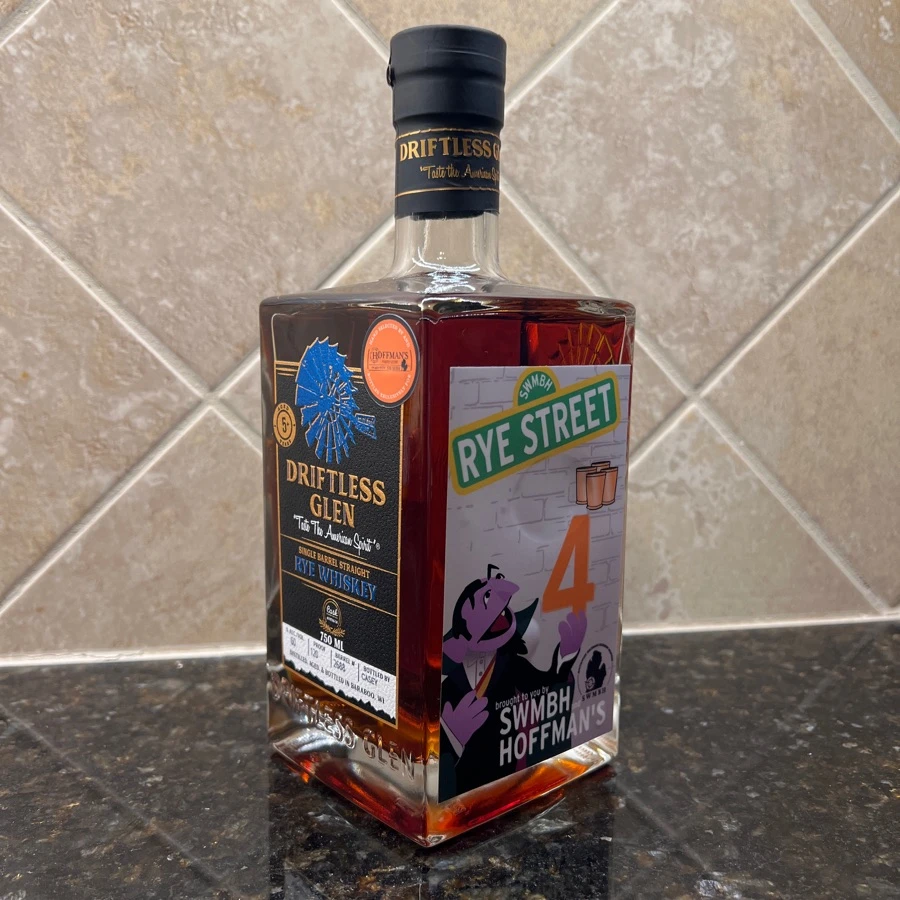 Driftless Glen Single Barrel Rye (SWMBH Rye Street #4)