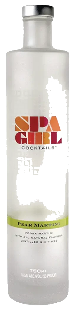 Spa Girl Cocktails Pear Martini