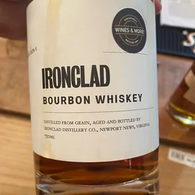 Ironclad Missouri Toasted Oak Cask Bourbon Whiskey (Wines! and More, Milford, CT, Single Barrel Pick)