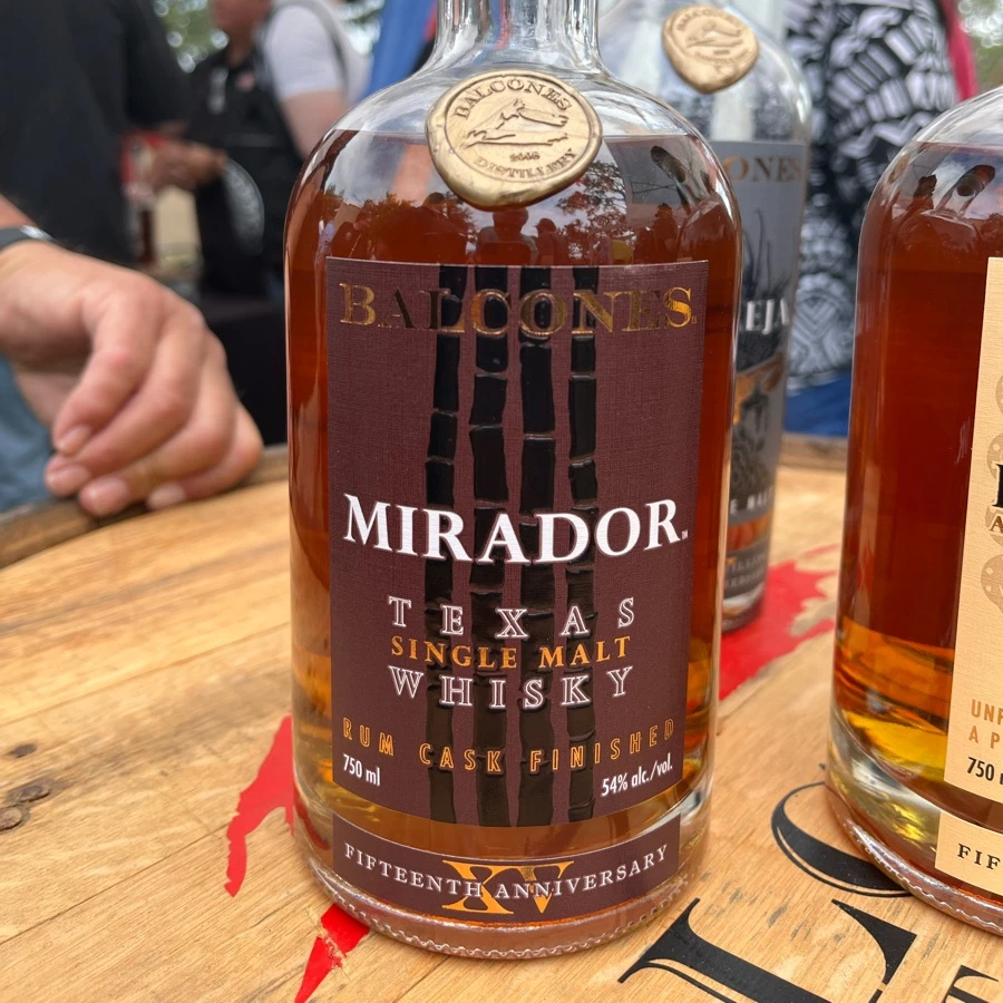 Balcones Mirador Rum Cask Finished XV Anniversary