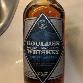 Boulder Spirits Whiskey American Oak
