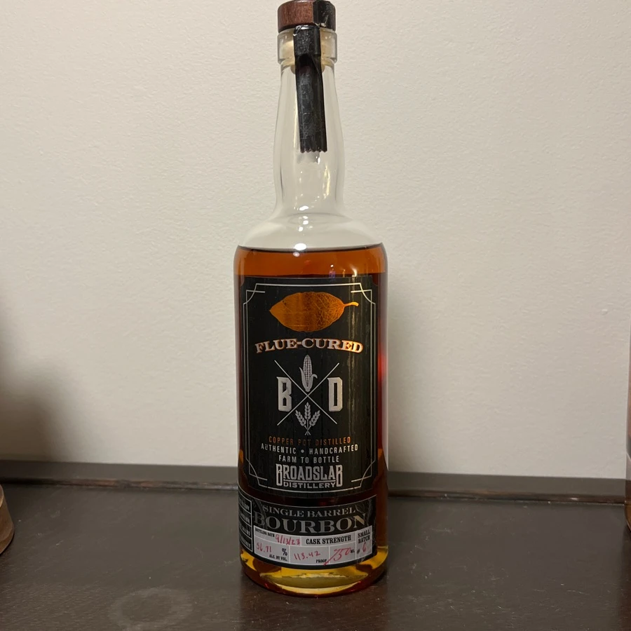Broadslab Distillery Flue-Cured Single Barrel Small Batch #6