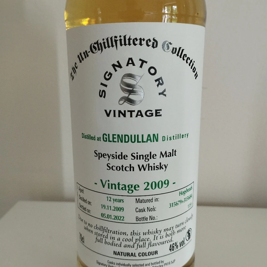 GLENDULLAN 12 Signatory Vintage 2009