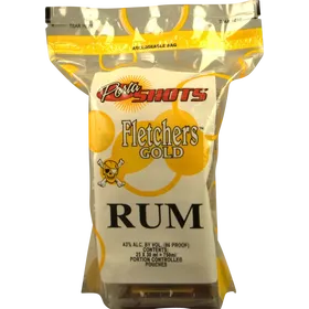 Portashots Fletchers Gold Rum