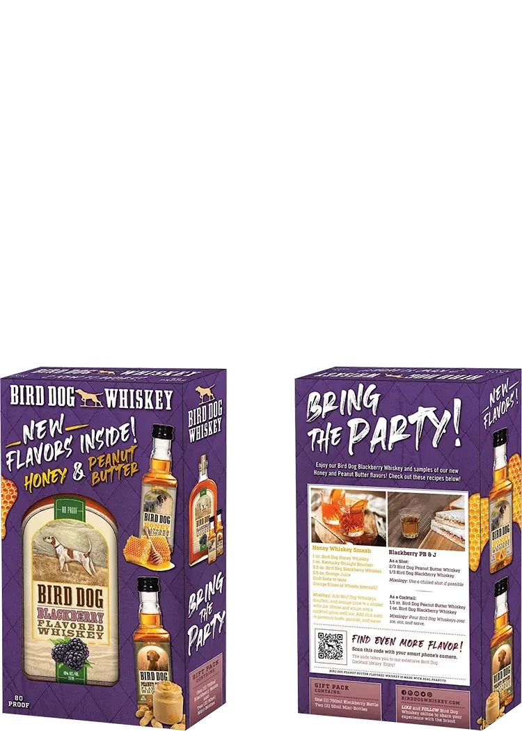Bird Dog Blackberry Whiskey With Two 50mls Gift