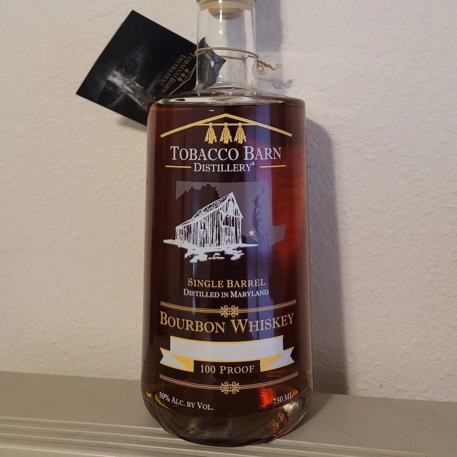 Tobacco Barn Distillery Bottled-in-Bond Single Barrel Bourbon