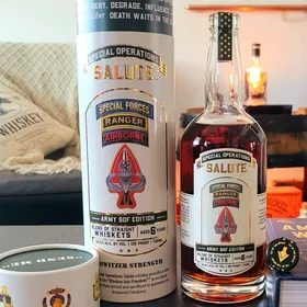 Heritage Distilling Special Operations Salute Army SOF Edition Whiskey