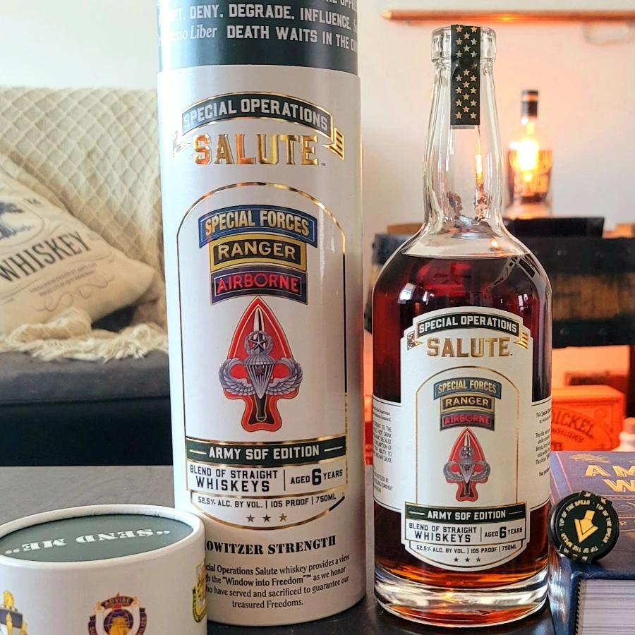 Heritage Distilling Special Operations Salute Army SOF Edition Whiskey