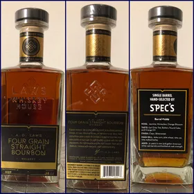 Laws Four Grain Straight Bourbon Single Barrel #1089 (Spec's Pick)