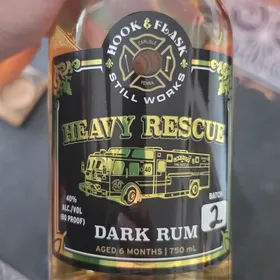Hook & Flask Still Works Heavy Rescue Dark Rum