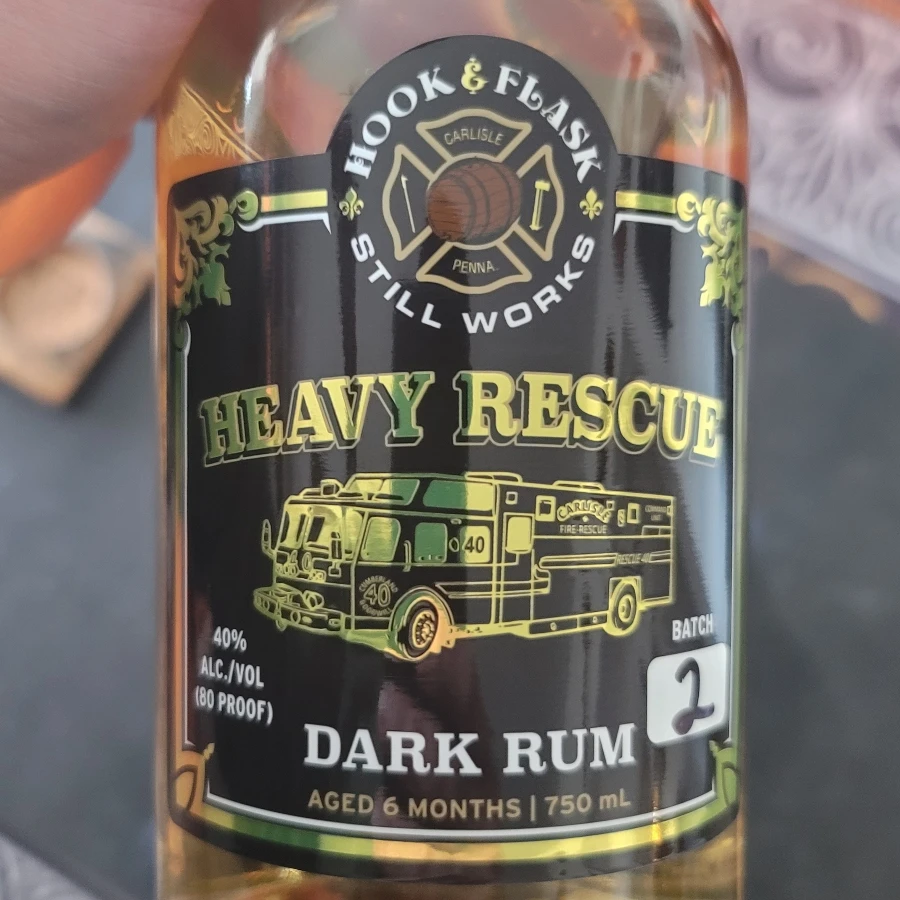 Hook & Flask Still Works Heavy Rescue Dark Rum