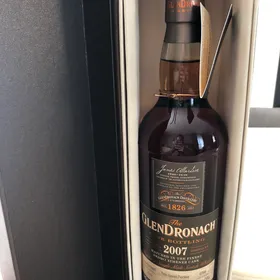 The glendronach cask bottling 2007 aged 12y