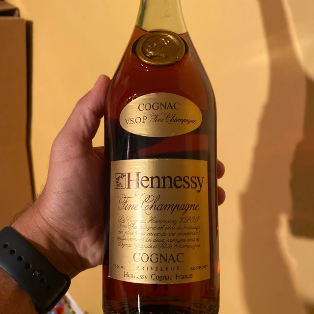Hennessy VSOP Cognac (Gold Label 1970s/1980s)