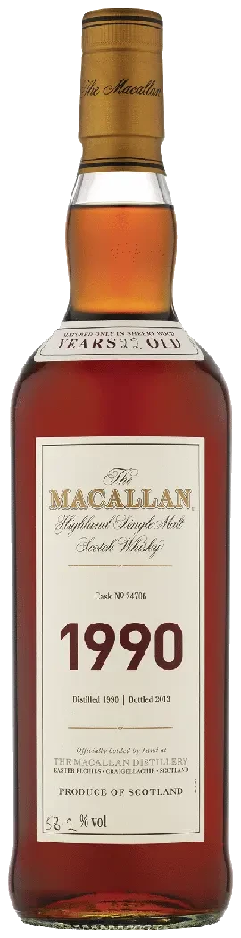 Macallan Fine And Rare 1990