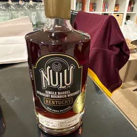 Nulu Single Barrel Straight Bourbon Whiskey R/Bourbon Barrel KY181