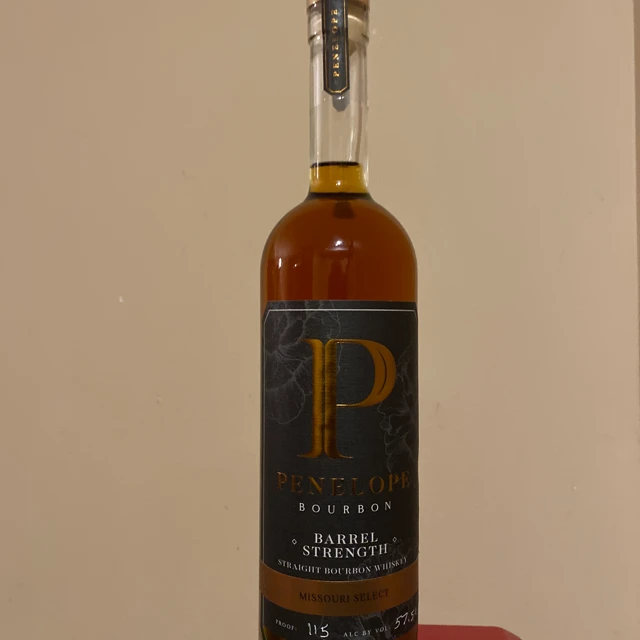 Penelope Toasted Barrel Strength Bourbon (Missouri Select)