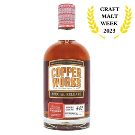 Copperworks American Single Malt (Single Cask No. 442)