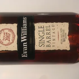 Evan Williams Single Barrel Vintage 2007