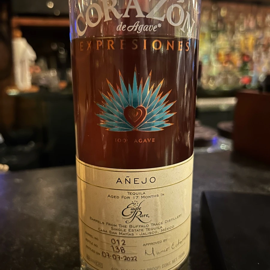 Espresiones Corazon Bufallo Trace Aged (2022 edition)