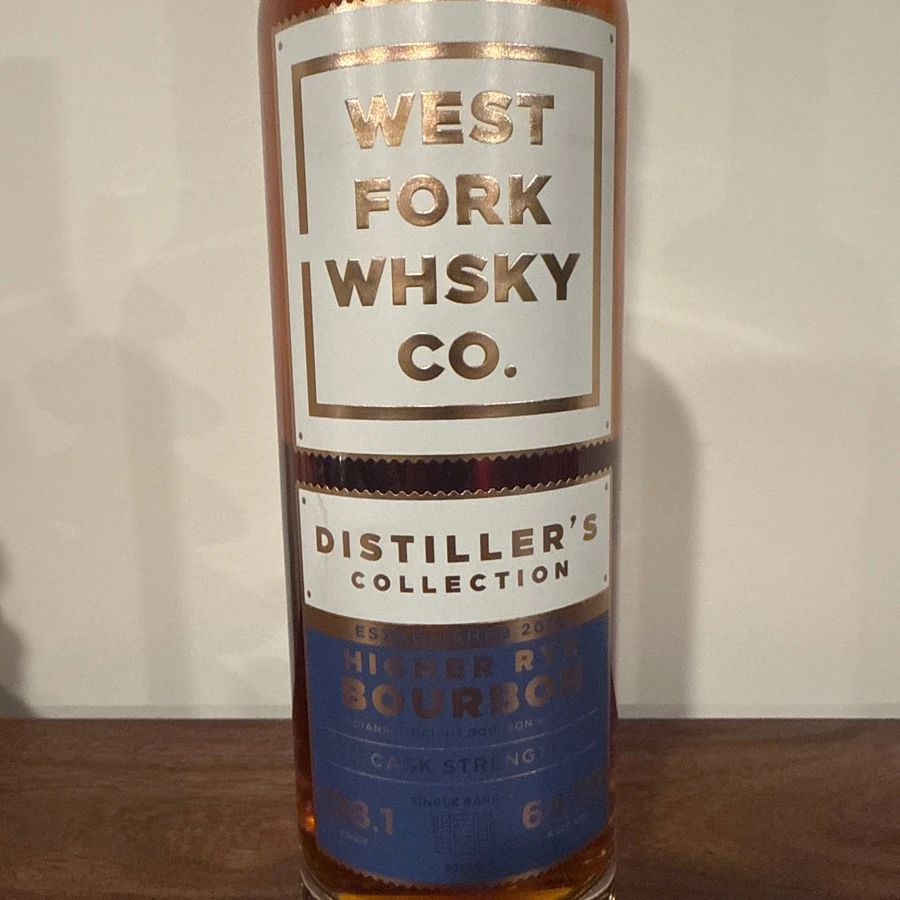 West Fork Whisky Co. Distiller's Collection Higher Rye Bourbon - 128.1 Proof