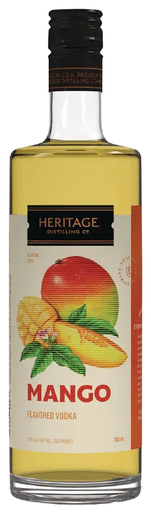 Heritage Distilling Mango Vodka