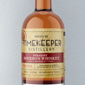 Timekeeper Straight Bourbon Whiskey
