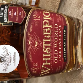 WhistlePig Old World Cask Finish Rye BBS Bespoke Blend