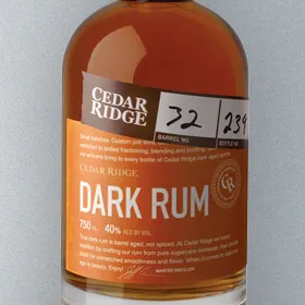 Cedar Ridge Dark Rum