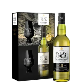 Islay Gold 10yr W 2 Glasses