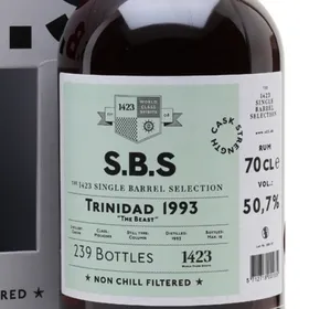 Caroni 1993 25 Year Single Barrel (1423 Single Barrel Selection)