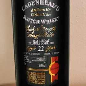 Dalmore 22 (1992) (Cadenhead's Authentic Collection)