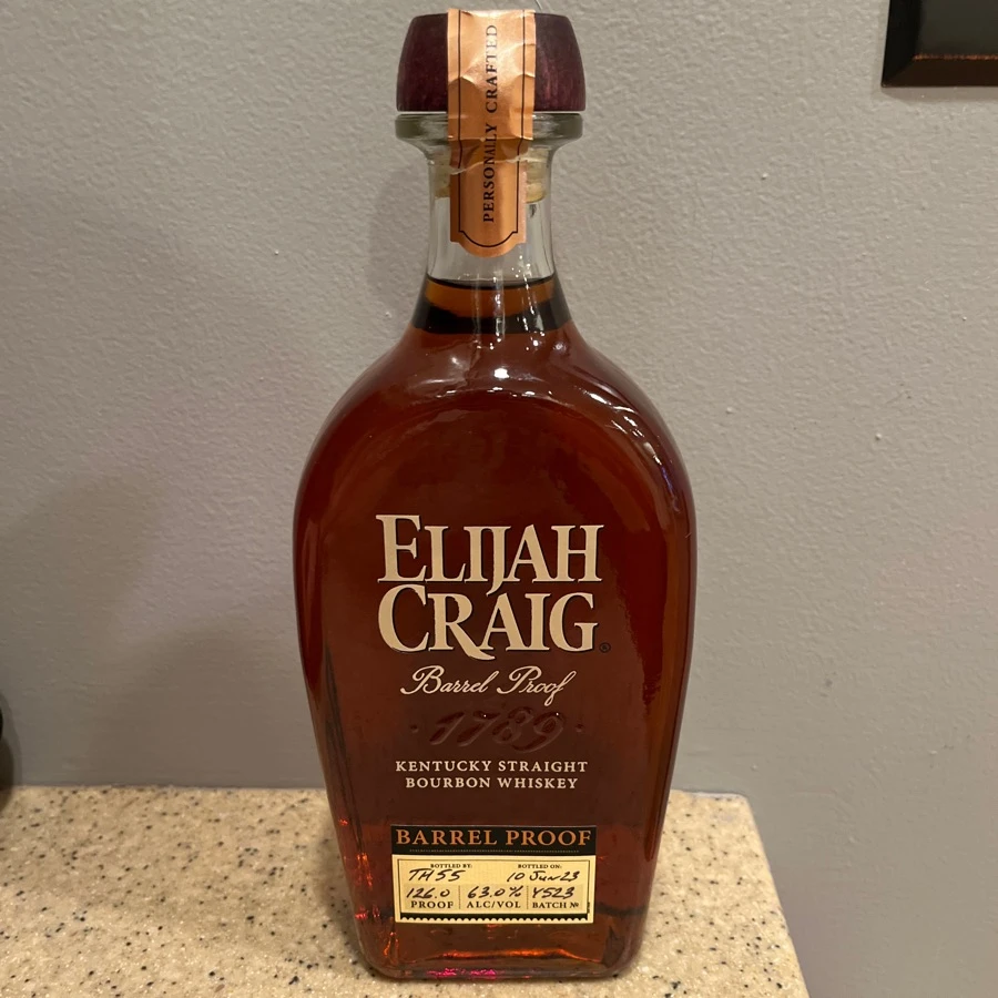 Elijah Craig Barrel Proof Batch Y523