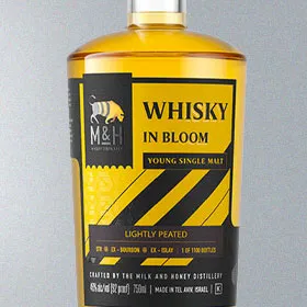 M&H Whisky in Bloom Young Single Malt Lightly Peated
