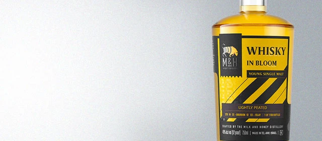 M&H Whisky in Bloom Young Single Malt Lightly Peated