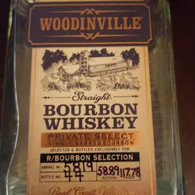 Woodinville Private Select Straight Bourbon (r/bourbon selection)