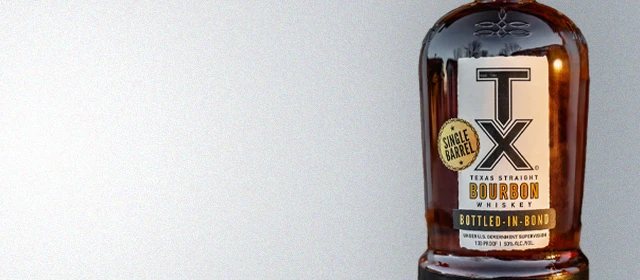 TX Single Barrel Bottled in Bond Bourbon