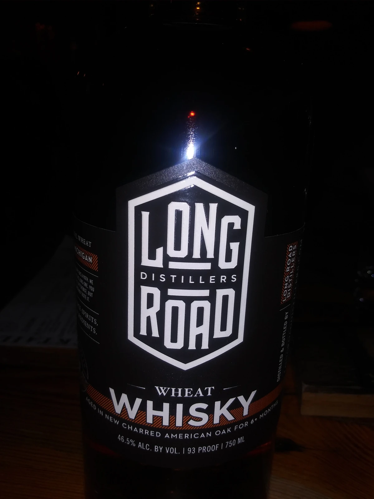 Long Road Distillers Wheat Whisky