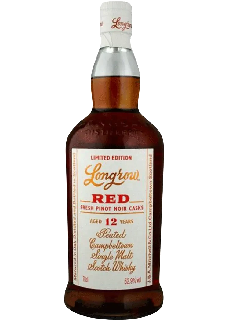 Longrow Red 12 Year Fresh Pinot Noir Casks