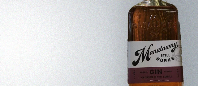 Manatawny Still Works Gin Finished in Port Barrels